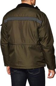 img 3 attached to 🧥 Caterpillar Men's Heavy Insulated Parka: Reliable Warmth in Regular and Big & Tall Sizes