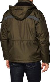 img 2 attached to 🧥 Caterpillar Men's Heavy Insulated Parka: Reliable Warmth in Regular and Big & Tall Sizes