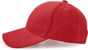 img 2 attached to 🧢 UltraKey Suede Baseball Cap: Stylish Unisex Faux Leather Hat, Adjustable Classic Plain Cap