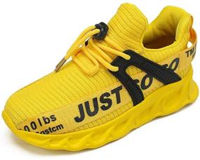 img 2 attached to 👟 WOHHHW Lightweight Breathable Athletic Non Slip Girls' Shoes – Ideal for Active Sports