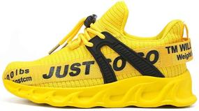 img 1 attached to 👟 WOHHHW Lightweight Breathable Athletic Non Slip Girls' Shoes – Ideal for Active Sports