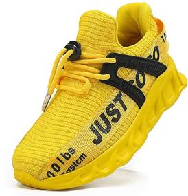 img 4 attached to 👟 WOHHHW Lightweight Breathable Athletic Non Slip Girls' Shoes – Ideal for Active Sports