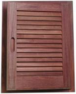 🚪 enhance your space with seateak teak louvered door and frame logo