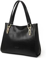 👜 burgundy leather handbags: hobo style shoulder bags & wallets for women logo