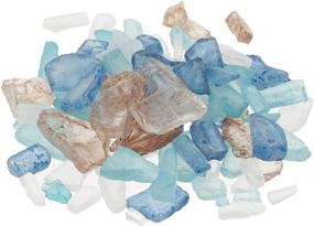 img 1 attached to 🌊 Enhance Your Aquarium with Galapagos 05139 Aquarium Sea Glass: Pacific Mix in a 4lb Bag