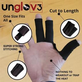 img 1 attached to 🎱 Optimized Fingerwrap Billiards Glove