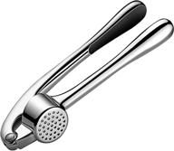 professional heavy-duty garlic mincer - sunwukin premium garlic press for ginger, nuts & seeds - ergonomic handle, easy to use logo