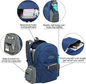 img 2 attached to Foldable Lightweight Resistant Backpack by WANDF