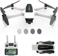 🚁 hubsan zino 2 plus дрон: 4k 60fps uhd камера, 3-осевой гимбал, передача на 9 км, gps, радиоуправляемый квадрокоптер логотип