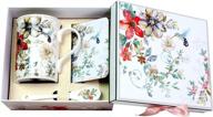 elevate your table décor with lightahead elegant coaster floral attractive логотип