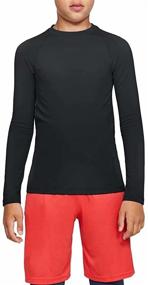 img 3 attached to 👕 Улучшающая производительность компрессионная майка TELALEO: влагоотводящее белье для мальчиков