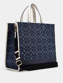 img 3 attached to Coach Womens Dempsey Signature Jacquard