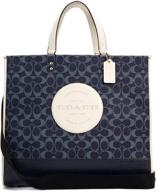 coach womens dempsey signature jacquard logo