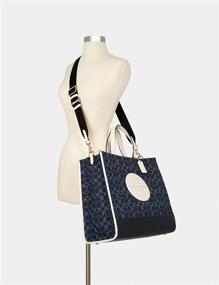 img 1 attached to Coach Womens Dempsey Signature Jacquard