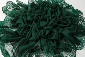 img 1 attached to Corciova Womens Imitated Scarf Green