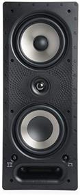 img 3 attached to Polk Audio 265-RT: Vanishing Series In-Wall Speaker with Power Port – High-Performance Audio for Front, Rear, or Surround Use – Easily Install in Ceiling or Wall – Paintable Grille, Black