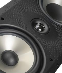 img 1 attached to Polk Audio 265-RT: Vanishing Series In-Wall Speaker with Power Port – High-Performance Audio for Front, Rear, or Surround Use – Easily Install in Ceiling or Wall – Paintable Grille, Black