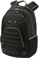 stylish and practical: oakley men's speed backpack in classic black logo