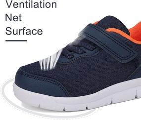 img 1 attached to Nihaoya Toddler/Little Kid Boys Girls Shoes: Ultimate Running/Walking Sports Sneakers