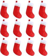 ccinee christma stockings favors decoration logo