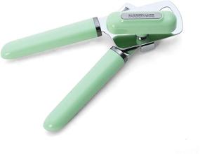 img 3 attached to Farberware Pro Can Opener with Bottle Opener, Pistachio - Efficient and Versatile Kitchen Tool in One Size!