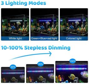 img 2 attached to DOCEAN Submersible LED Aquarium Lights: Timer Controlled, 3 Light Modes, Color Changing - Enhancing Fish Tanks!