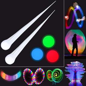 img 4 attached to 🧦 VRCLUB Stretchy Spinning Socks 3-Pack for Juggling