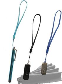 img 1 attached to 📦 24-Pack of Assorted Color 7-Inch Wrist Strap Lanyards for USB Flash Drives, Memory Sticks, and Capacitive Stylus Pens