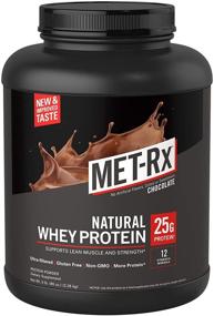 img 4 attached to MET Rx Natural Protein Replacement Chocolate