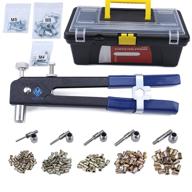 🔧 enhanced muzata rk01 rivet nut tool set with 465-piece blind rivet nut kit, for efficient riveting and fastening logo