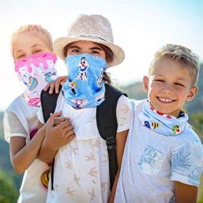 img 2 attached to 🧣 CIKIShield Children Adjustable Balaclavas: Ultimate Cold Weather Protection for Girls' Accessories