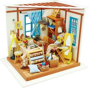 img 4 attached to 🏠 Perfect DIY Sets: Rolife Miniature Dollhouse with Lights