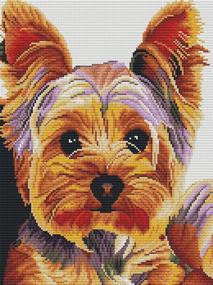 img 4 attached to Counted Cross Stitch Embroidery Beginners Decor14 2%C3%9718 1Inch