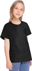 img 2 attached to 👚 Greatly Long Sleeve T-Shirts for Girls: Casual Crewneck Clothing, Tops, Tees, and Blouses