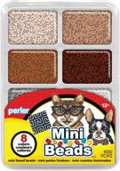 🧑 8000-piece perler beads mini tray: neutral colors for kids crafts logo