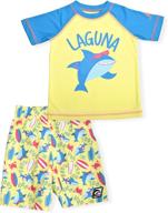 🩲 limelight laguna totally rashguard boardshorts for boys: trendy swimwear at swim logo