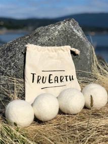 img 3 attached to 🐑 Tru Earth XL Premium Reusable Natural Fabric Softener - Wool Dryer Balls 4-Pack (4)