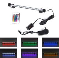 🐠 fineiam waterproof led aquarium lights: underwater amphibious light for fish tank - submersible, adjustable brightness & color changing modes with remote control logo