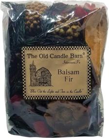 img 2 attached to 🌲 Balsam Fir Potpourri - 4 Cup Bag from Old Candle Barn: Ideal Winter & Christmas Decor or Bowl Filler - Highly Fragrant