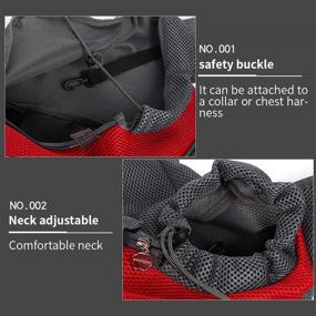 img 1 attached to 🐾 Convenient and Comfortable Portable Pet Sling Carrier Bag - Ideal for Small Dogs and Cats