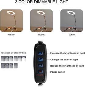 img 2 attached to 🔍 Soldering Magnifier Tabletop Magnifying Tool for Enhanced Visibility