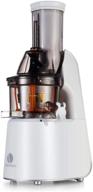 🥤 ventray masticating juicer machines: a powerful cold press juice maker with wide chute and effortless cleaning - white логотип