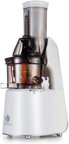 img 4 attached to 🥤 Ventray Masticating Juicer Machines: A Powerful Cold Press Juice Maker with Wide Chute and Effortless Cleaning - White