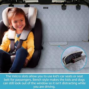 img 2 attached to Waterproof Dog Seat Covers for Cars Back Seat - Ultimate Protection for Cars, Trucks & SUVs