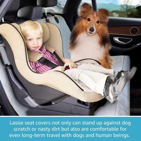 img 3 attached to Waterproof Dog Seat Covers for Cars Back Seat - Ultimate Protection for Cars, Trucks & SUVs