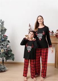 img 1 attached to 🦌 Festive Reindeer-themed Loungewear Sleepwear: Men's Holiday Clothing Collection