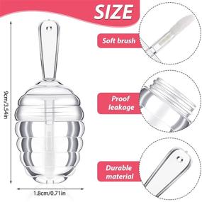 img 3 attached to Plastic Container Refillable Funnels Cosmetics