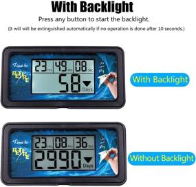 img 1 attached to 🕑 AIMILAR Digital 9999 Days Countdown Timer with Backlight - Ideal for Retirement, Wedding, Vacation, Christmas, New Baby, Classroom, Lab, Kitchen Cooking