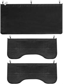img 1 attached to 🚗 RUPSE Magnetic Fender Cover Set - Automotive Mechanic Mat Pad (3pcs)