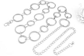 img 2 attached to BAOKELAN Ring Chain Dresses 53 1IN Women's Accessories for Belts